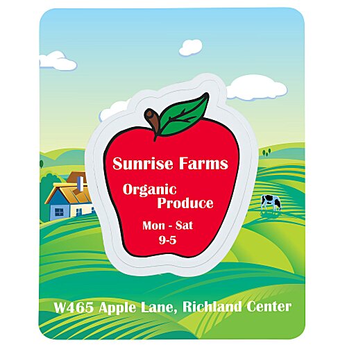 Pop Out Picture Frame Magnet - Apple Main Image