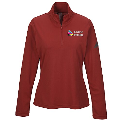 adidas Performance Knit 1/4-Zip Pullover - Ladies' Main Image
