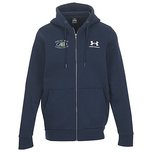 Under Armour Icon Fleece Full-Zip Hooded Sweatshirt - Embroidered Main Image