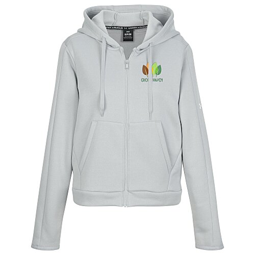 Under Armour Fleece Pro Full-Zip Hoodie - Ladies' - Embroidered Main Image