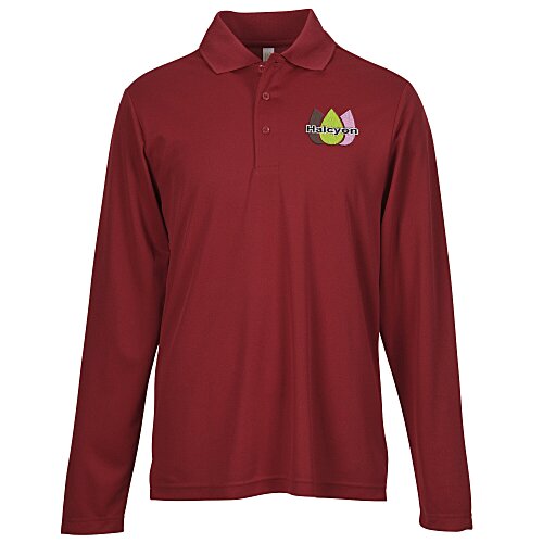 Nova Performance Long Sleeve Pique Polo - Men's Main Image