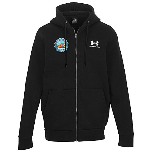 Under Armour Icon Fleece Full-Zip Hooded Sweatshirt - Full Color Main Image