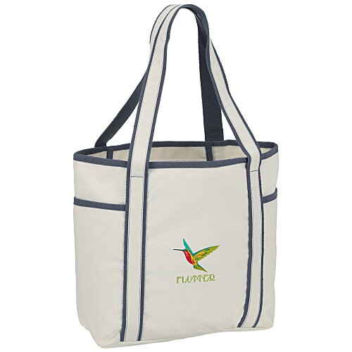 Laurel Multi-Pocket Tote - Embroidered Main Image