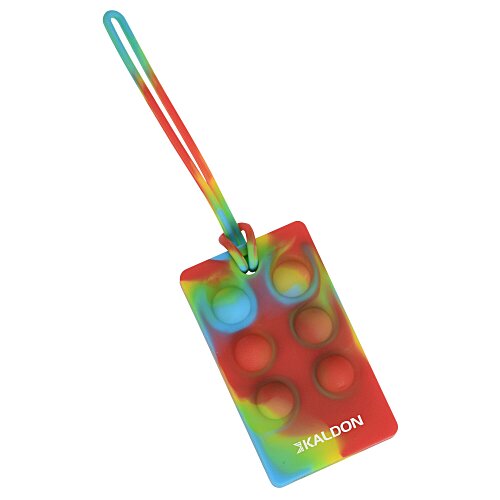 Push Pop Luggage Tag Main Image