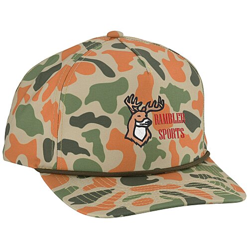 Weekender Duck Camo Five Panel Rope Cap Main Image