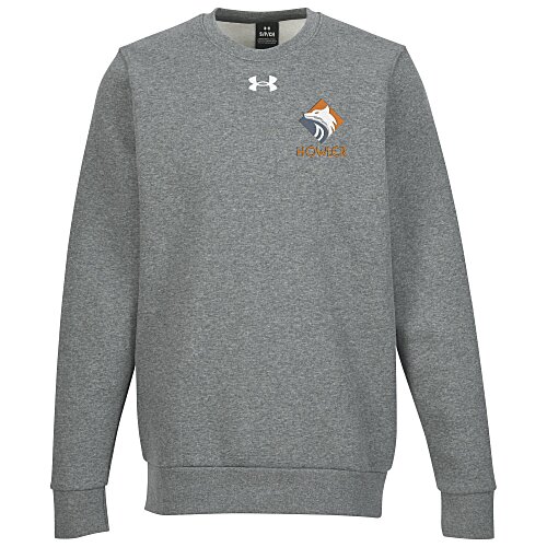 Under Armour Team Icon Fleece Crewneck Sweatshirt - Embroidered Main Image