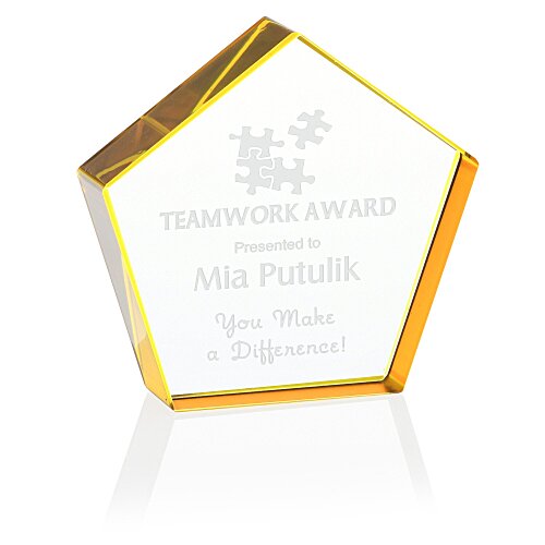 Calgary Pentagon Award - 3 inches Main Image