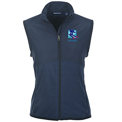 Cutter & Buck Hunts Point Fleece Hybrid Vest - Ladies' Main Image