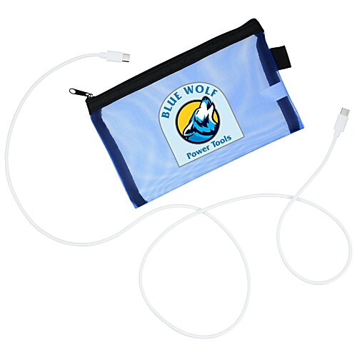 Mesh Charging Cable Pouch - Large Main Image