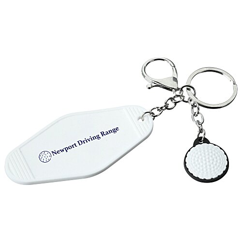 Motel Keychain - Golf Ball Main Image