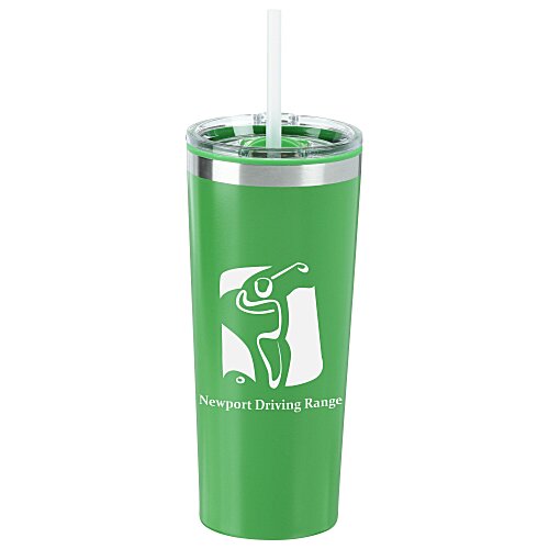Bergen Tumbler with Straw - 24 oz. Main Image