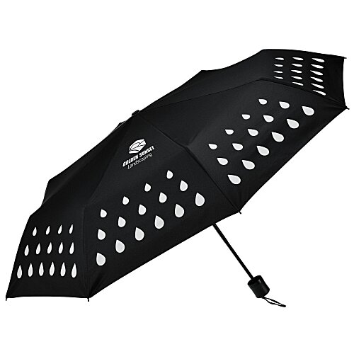 Color Changing Rain Drop Umbrella - 42 inch Arc Main Image