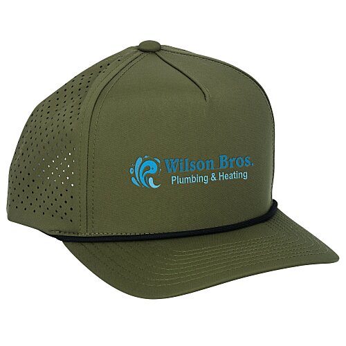 Weekender Perforated Rope Snapback Cap Main Image