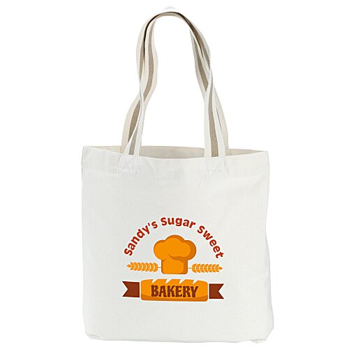 Striped Handle Tote Main Image