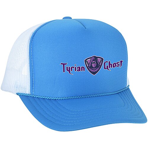 OTTO Five Panel Foam Trucker Cap - Two Tone Main Image