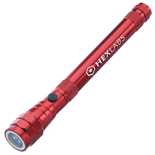 Telescopic Rechargeable LED Flashlight with Magnet Main Image