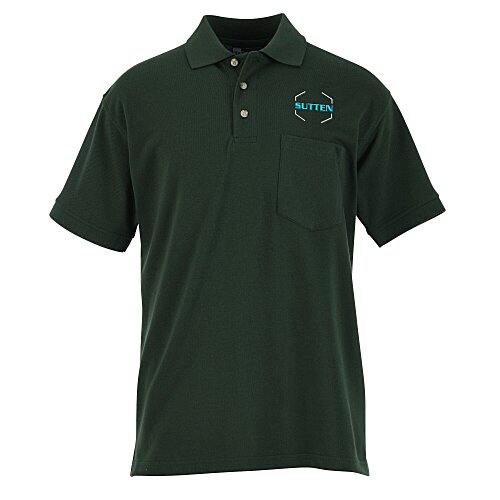 Superblend Pique Pocket Polo - Men's Main Image