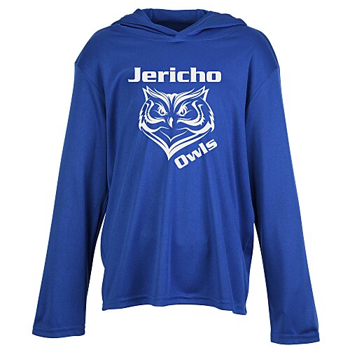 AllPro Pro-Lock Performance Hooded Long Sleeve T-Shirt - Youth Main Image