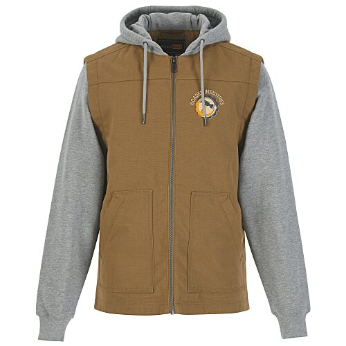 Duck Fleece 2fer Hooded Jacket Main Image