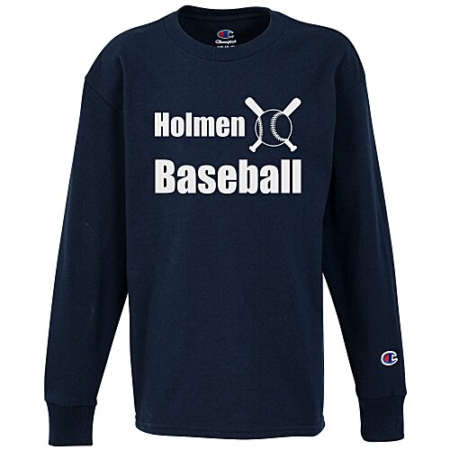 Champion Midweight Jersey Long Sleeve T-Shirt - Youth Main Image