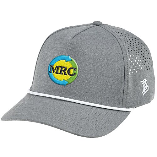 Branded Bills Bare Curved Rope Cap - 3D Puff Embroidery Main Image
