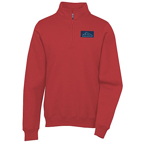 Fashion 1/4-Zip Pullover - Embroidered - 24 hr Main Image