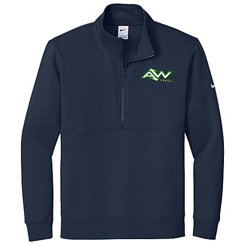 Nike Club Fleece Sleeve Swoosh 1/2-Zip Pullover - Men's - 24 hr Main Image