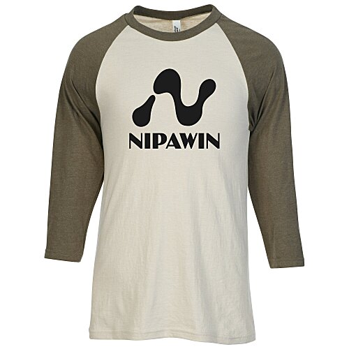 American Apparel CVC 3/4-Sleeve T-Shirt Main Image