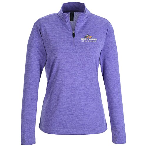 AllPro Performance Melange 1/4-Zip Pullover - Ladies' Main Image