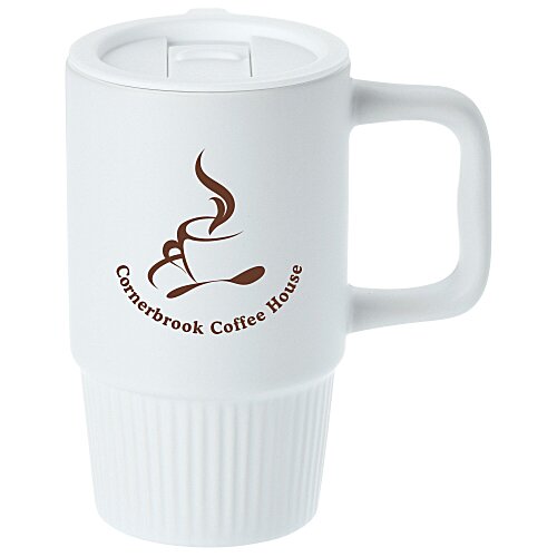 Camden Coffee Mug with Lid - 13 oz - 24 hr Main Image