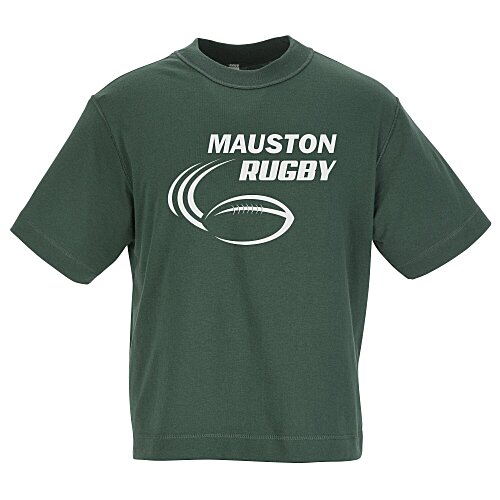 American Apparel Heavyweight Cotton Mid-Length T-Shirt Main Image
