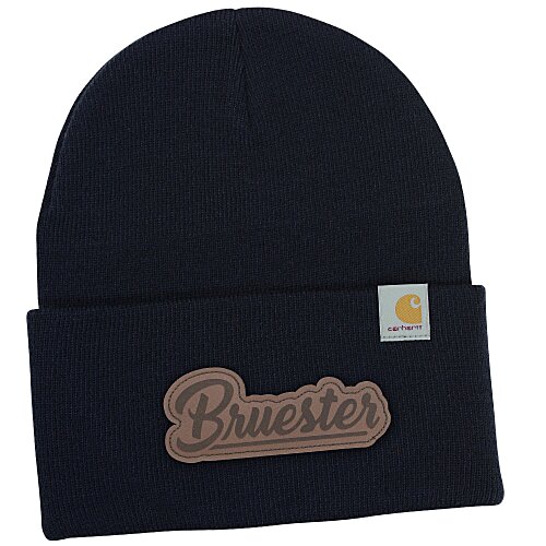 Carhartt Acrylic Watch Hat - Laser Engraved Patch - 24 hr Main Image