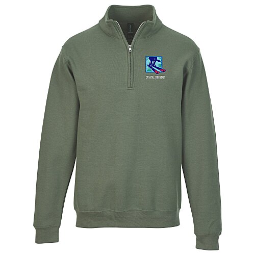 Gildan 8-oz. Heavy Blend 50/50 1/4-Zip Sweatshirt - Embroidered Main Image
