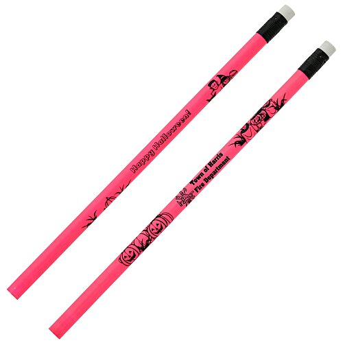 Halloween Glow in the Dark Pencil - Trick or Treaters Main Image
