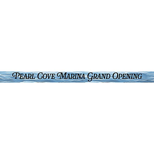 Grand Opening Ribbon Banner - 9 inches x 10 foot Main Image
