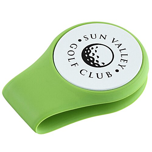 Silicone Magnetic Golf Hat Ball Marker Main Image