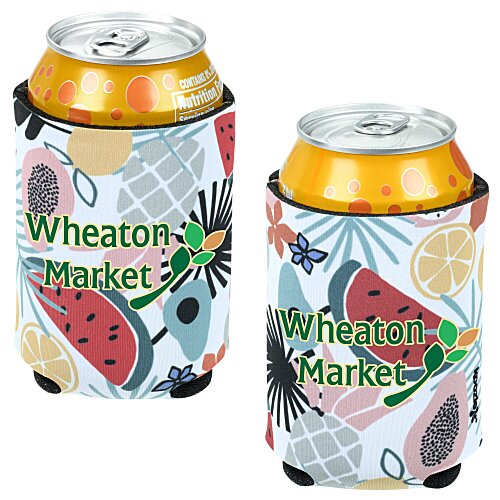 Koozie® Chill Collapsible Can Cooler - Tutti-Fruitti Main Image