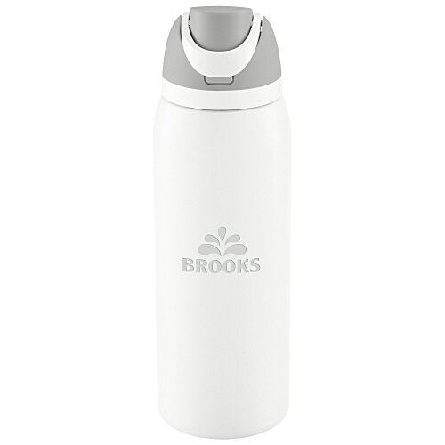 owala FreeSip Vacuum Bottle - 40 oz. - Laser Engraved Main Image