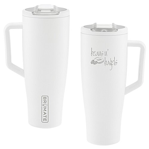 BruMate Era Flip Vacuum Tumbler with Straw - 40 oz. - Laser Engraved - 24 hr Main Image
