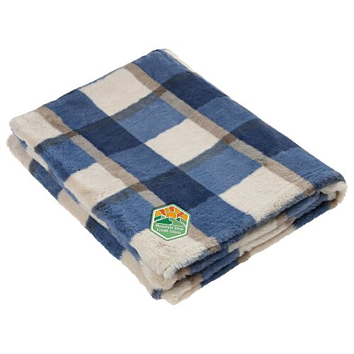 Ultra Soft Double Sided Plaid Blanket Main Image