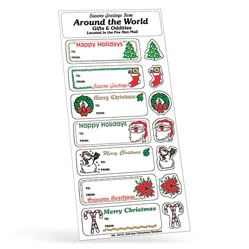 Holiday Stickers - Happy Holidays Main Image