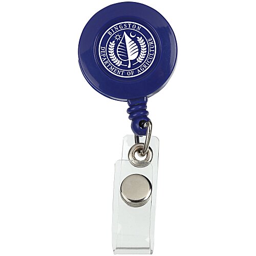 Economy Retractable Badge Holder - Opaque Main Image