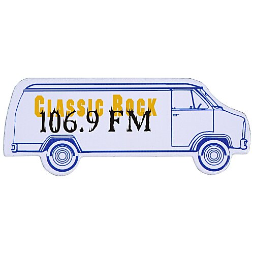 Flat Flexible Magnet - Long Van Main Image