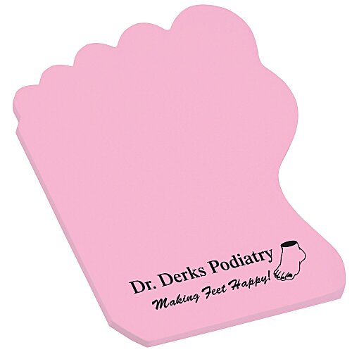 Post-it® Custom Notes - Foot - 25 Sheet Main Image