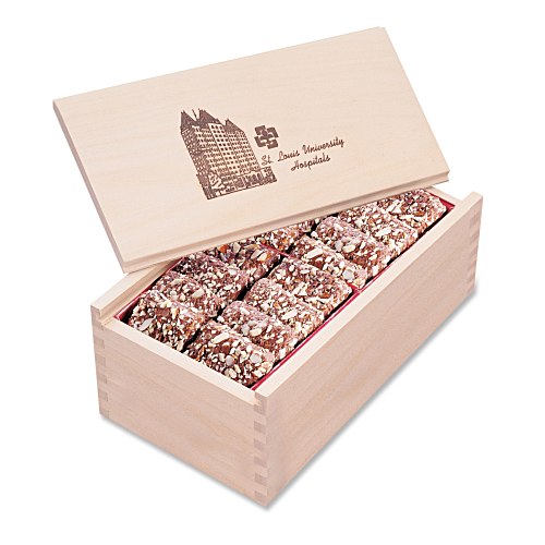 Wooden Box with Toffee Main Image