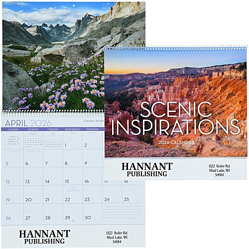 Scenic Inspirations Calendar Main Image