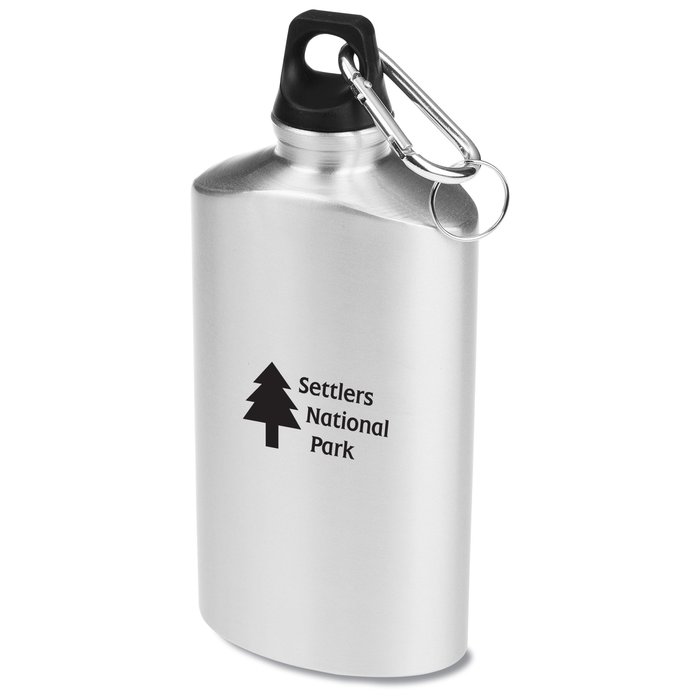 CAMPING BUDDY ALUMINUM CARABINER WATER BOTTLE