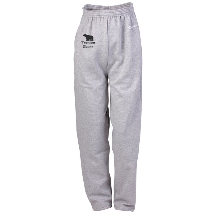 Open Bottom Sweatpants - Grey