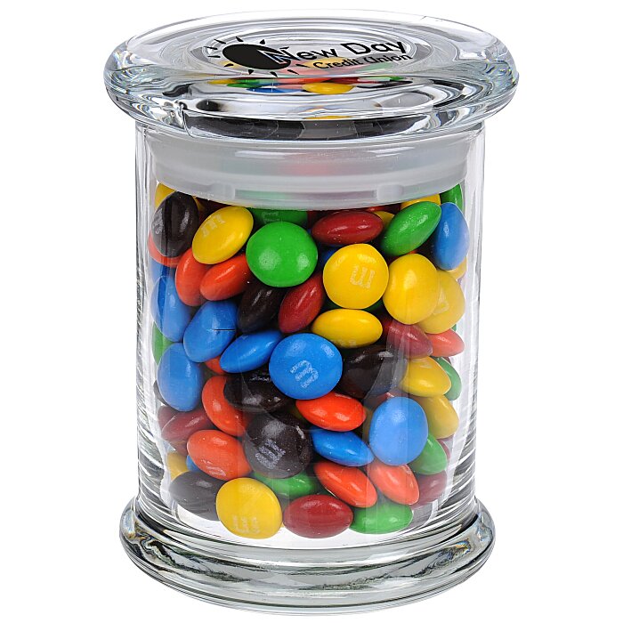 Lindt Truffles in Custom Candy Jar (Choose Size)