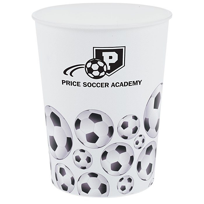 16 Oz Custom Reusable Big Game Stadium Plastic Cup in Stock
